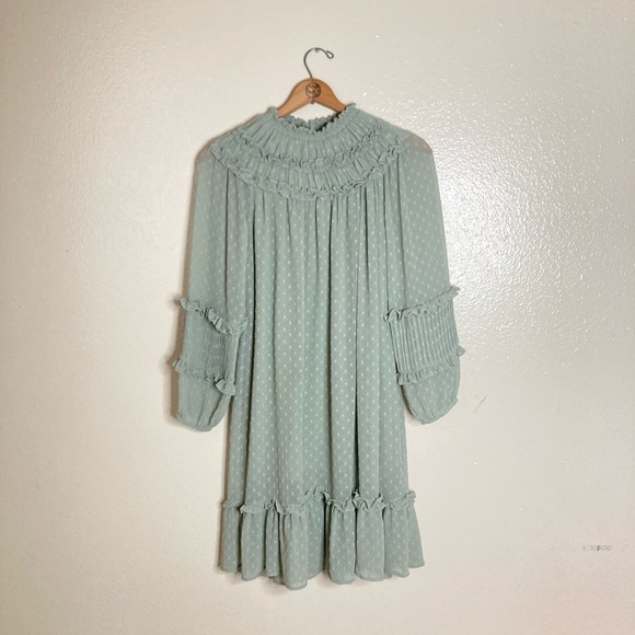 Zara mint nightgown dress - Picture 2 of 6